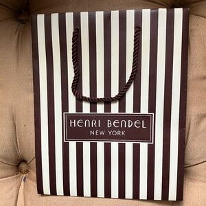 Vintage Classic Henri Bendel Gift Shopping Bag